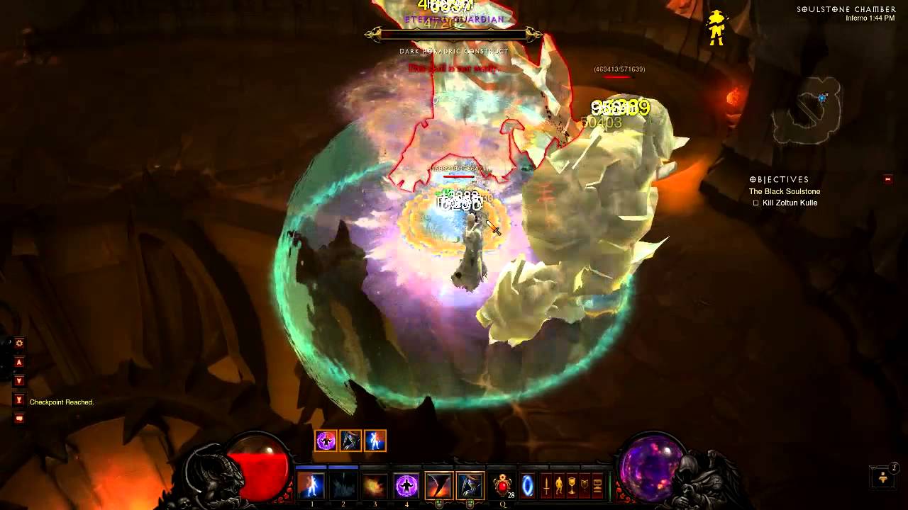 Diablo III - Kulle MP0 Inferno - CM Wizard 1.0.6 - 35k DPS