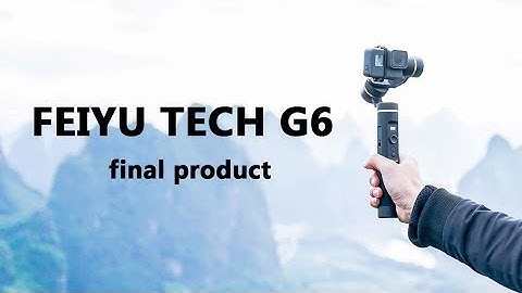 Feiyu-Tech G6 stabilization test: final product VS prototype