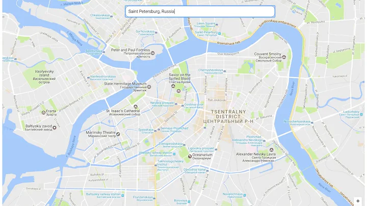 Google Maps Angular 2 Example