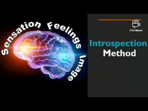 Introspection Method and self-observation with examples// In Hindi and English