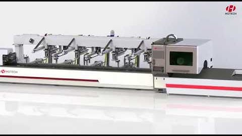 HGTECH TP6535 Pro tube laser cutting machine