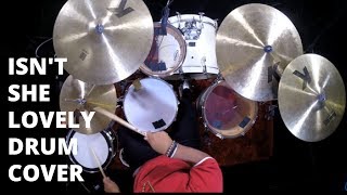 Isn&#39;t She Lovely Drum Cover &amp; Tutorial | Stanley Randolph