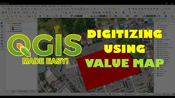 QGIS 3.16: Digitizing Using Value Map