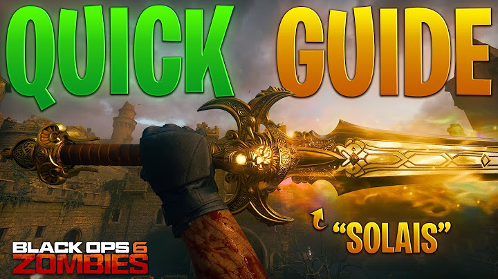 EASY "LIGHT SWORD" Upgrade Quick Guide in Black Ops 6: Zombies! ( SECRET ABILITIES EXPLAINED! )