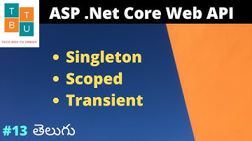 DI Design Pattern in .Net Core Web API (Singleton, Scoped & Transient)