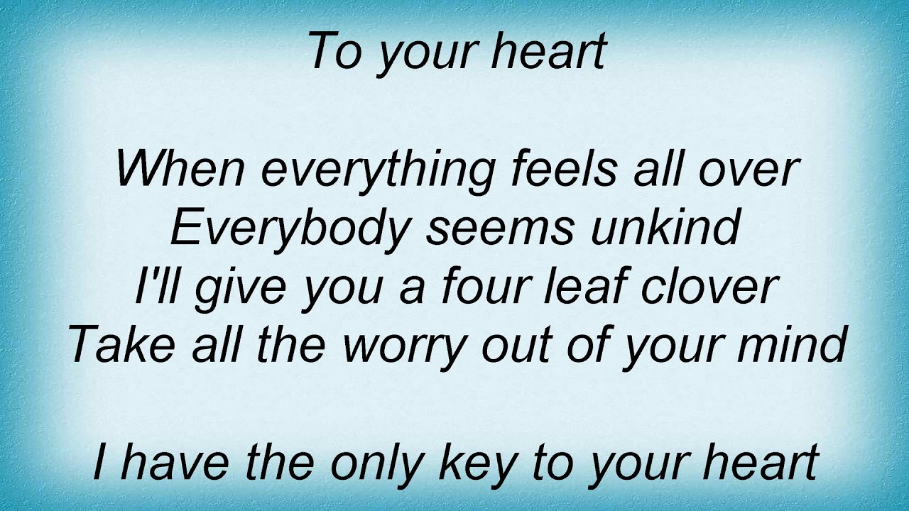 Sondre Lerche Let My Love Open The Door Lyrics Youtube