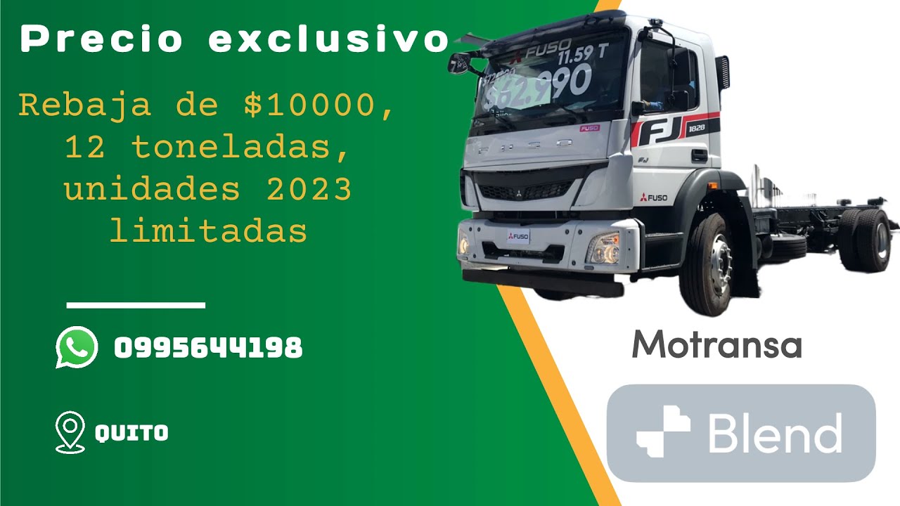 Camión pesado FJ 12 Ton: Firmeza acogedora