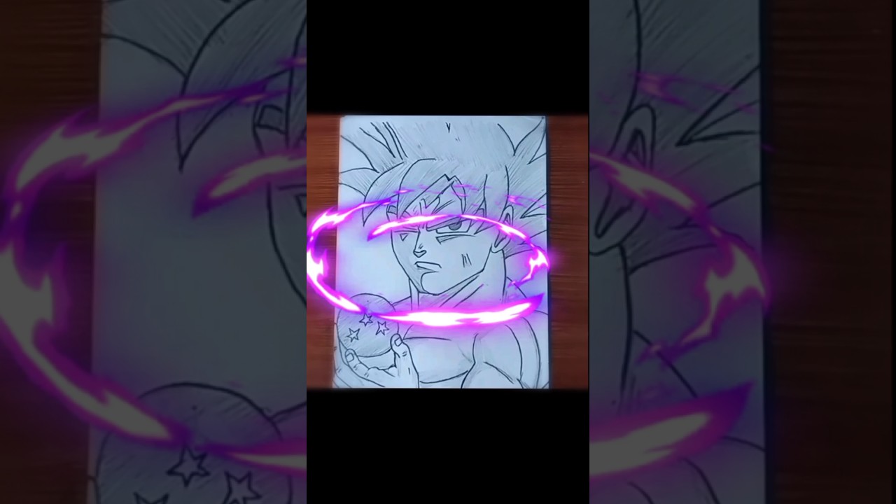 Easy Anime Drawing || How to Draw Goku || Dragon Ball Z Drawing Tutorial for Beginners 