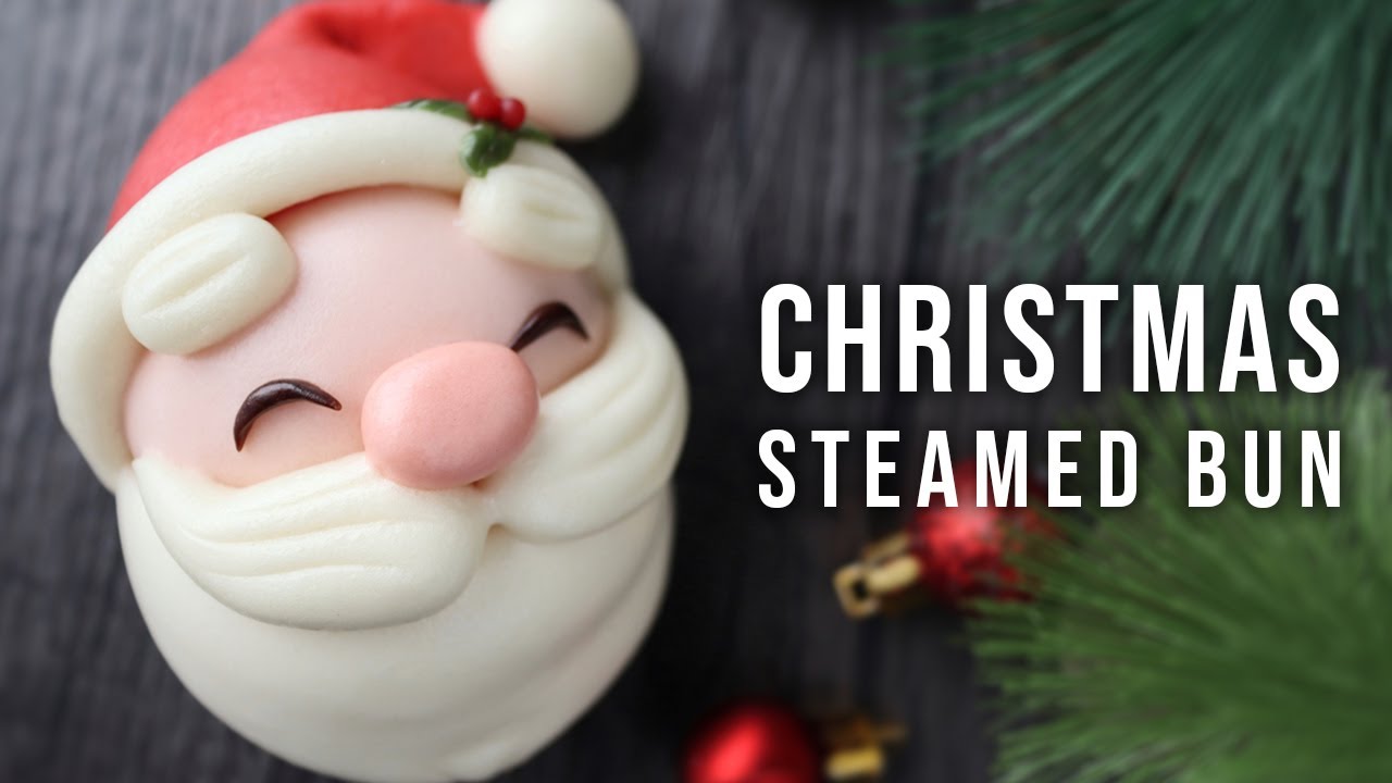Thermomix & Santa Claus Steamed Buns | 我的古董小美與聖誕老人造型饅頭 | My Antique Thermomix (CC 中英字幕)