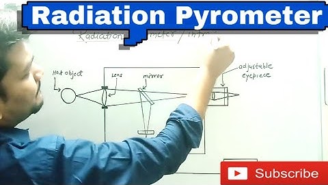 Radiation Pyrometer || working and construction || temperature measurement
