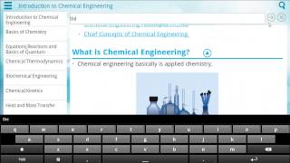 Demo of Chemical Engineering app on Android Tablet screenshot 3