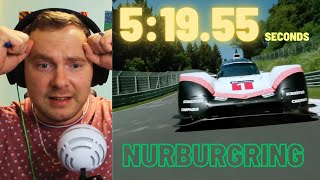 Canadian Reacts to Fastest Lap Record At Nurburgring By Porsche 919 Hybrid Evo (2018)