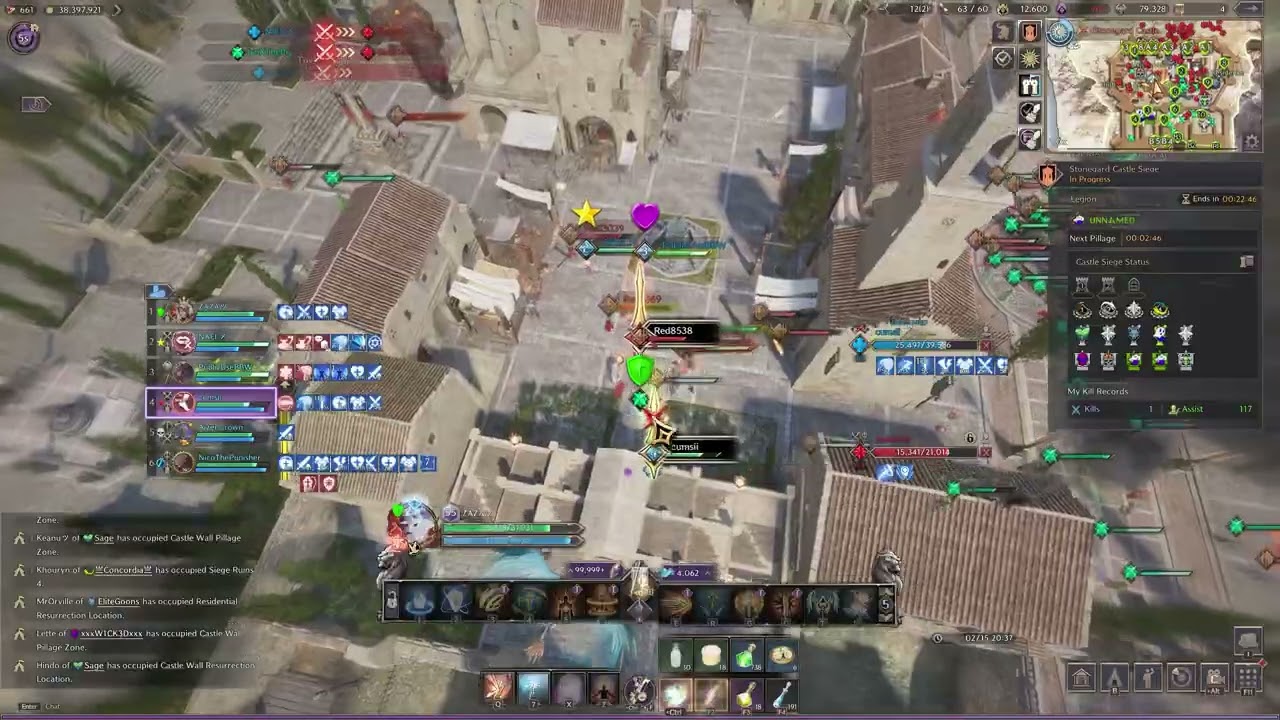 Defending castle - PALADIN POV - killer party