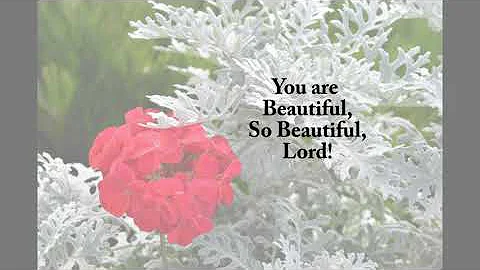 Prayer and Praise in the Garden by Michelle Lores
