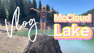 Launching our new Live Watersports Paddleboard with motor | McCloud Lake Reservoir | California