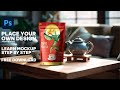 How to make a Tea Pouch Mockup | Photoshop Mockup Tutorial