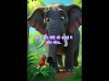 🦣🐜हाथी और चीटि की मजेदार कहानी ✨🐘🐜 #moralstories #funny #cartoon #kids #hindistories #hindi
