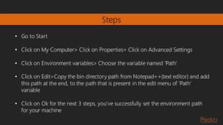 Celebrity Learning jMeter 3.0 : JMeter Installation and Configuration | packtpub.com Profile