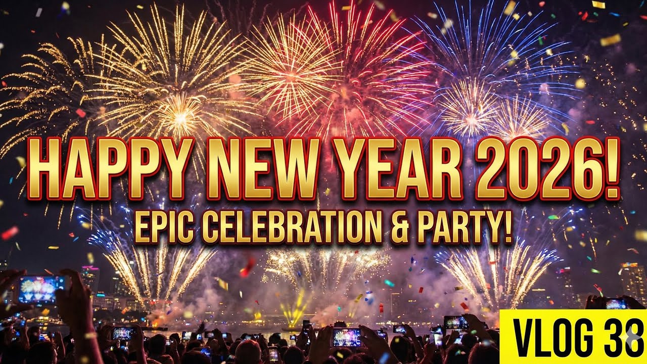 HAPPY NEW YEAR 2026! 🎆 Epic Celebration & Party! | Vlog 38