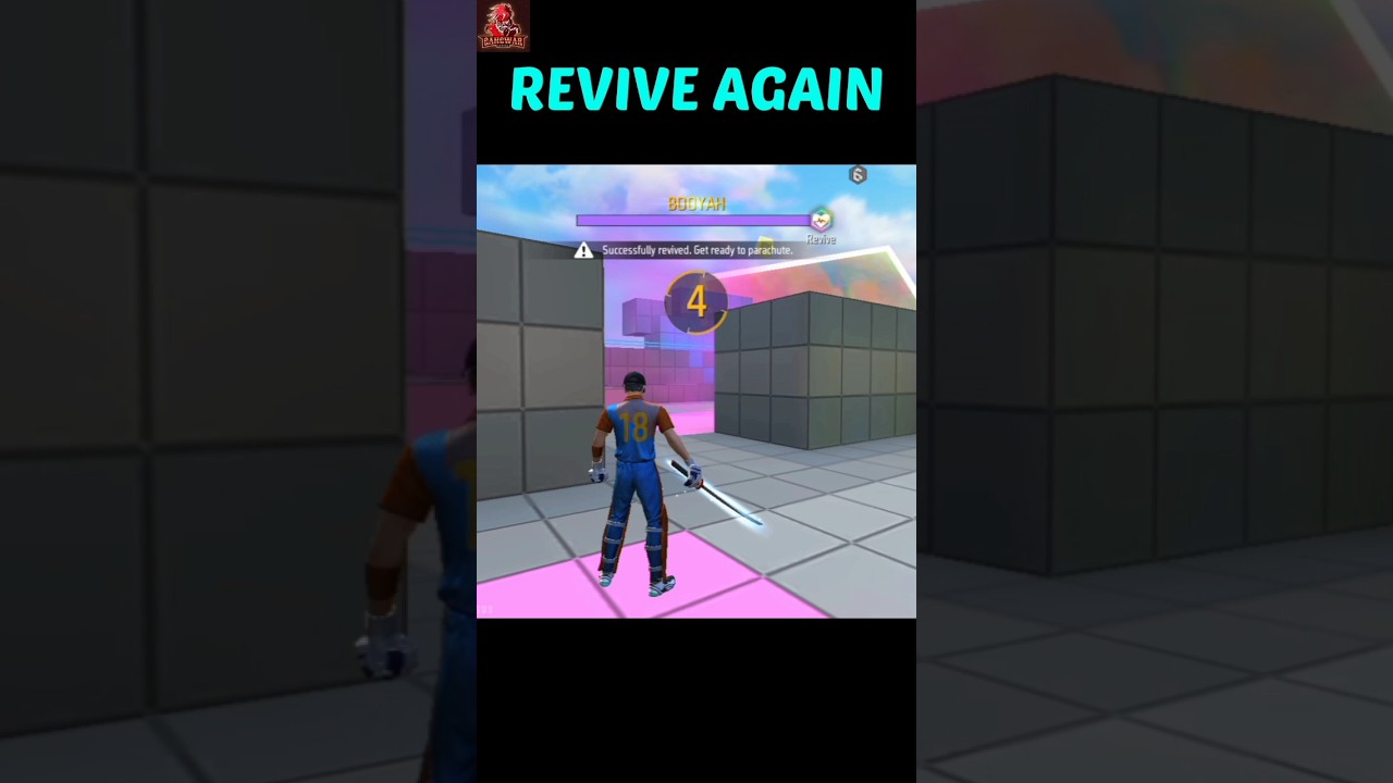 Revive Again In BR Rank Solo Mode | Trick 😃😃 | 