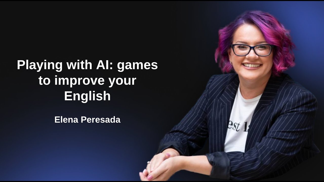 Playing with AI   games to improve your English