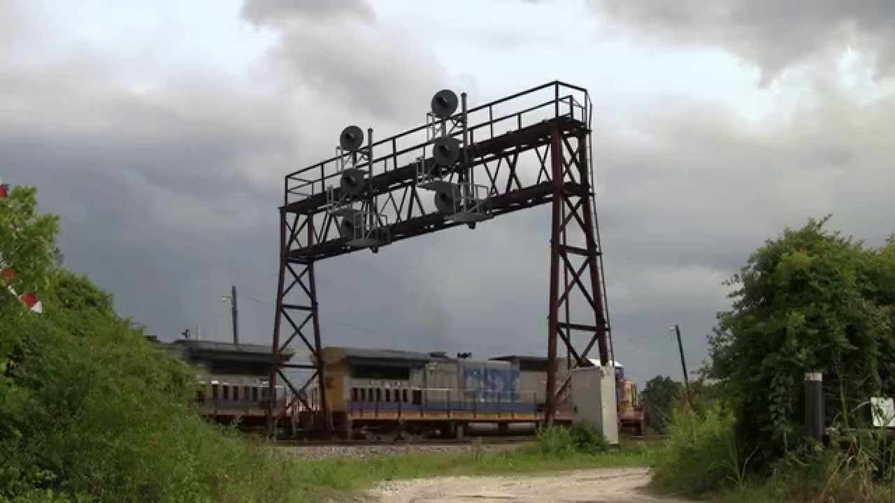 CSX Mixed Freight Charleston, SC [HD]
