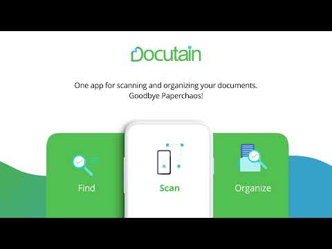 Docutain: app scanner PDF, app OCR
