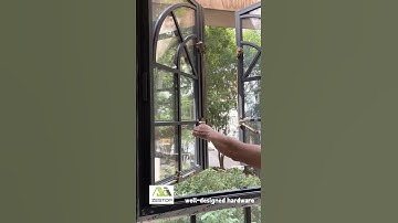 French window with built-in mosquito net design #frenchwindows #aluminiumwindows #factory