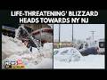 Snowstorm Crisis In US: National Weather Service Warns of Power Outages Amid NY &amp; NJ Blizzard | 4K