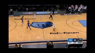 Full Derrick Rose teaches Ja Morant a lesson using Vintage MVP mode &Ja Morant Ejected AsFurious News