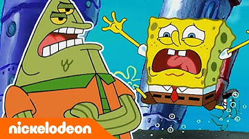 SpongeBob SquarePants | Aflevering in vijf minuten | Een pak slaag | Nickelodeon Nederlands