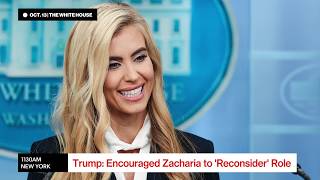 Zacharia Out as Trump's White House Press Secretary