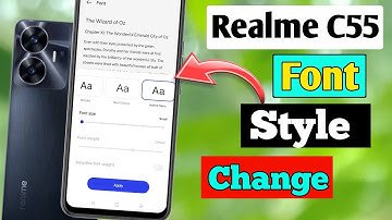 Realme C55 Font Style Change || Font Style Change In Realme C55 || HM Technical