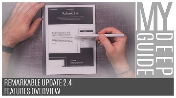 Remarkable 2: Update 2.4 Features Overview