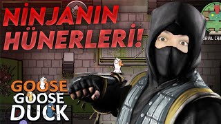 NİNJANIN HÜNERLERİ! | Goose Goose Duck [YOUTUBE ÖZEL]