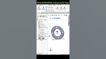 How to configure feature in solidworks? #3dmodel #solidworkscad