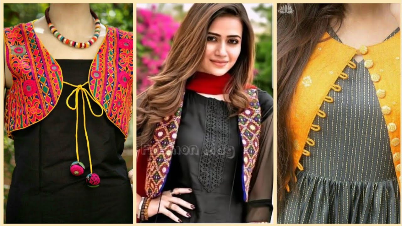 Embroidered Short Jacket Designs ❤😃🔥 Jacket Kurti Designs Fashion Trends  jacket potato, long jacke | Kurti with jacket, Jacket style kurti, Short  frock