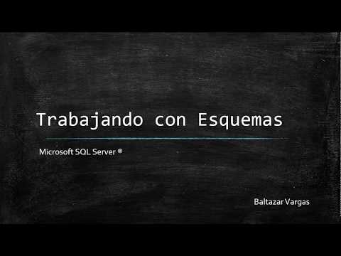 004 Introducción a los  Esquemas en SQL Server