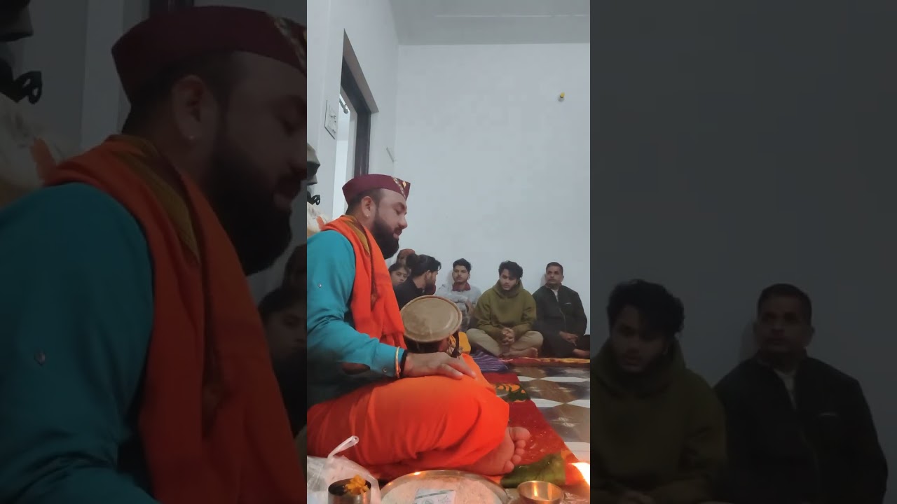 चोरगलिया हल्द्वानी में गंगानाथ जी का सुंदर जागर 