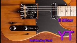 Moody Smooth RnB Guitar Backing Track B Minor chords