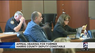 Former deputy constable in court for hearing over accusations of abuse of power