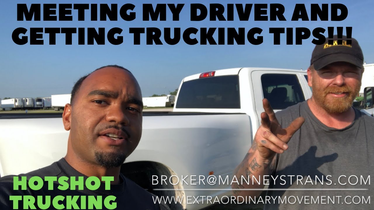 HOTSHOT TRUCKING BUILDING RELATIONSHIPS WITH YOUR DRIVERS! GIVING