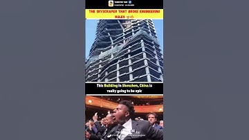This Building in China Is Bending Reality 😳🏗️ You’ve Never Seen Anything Like It! #explore #shorts