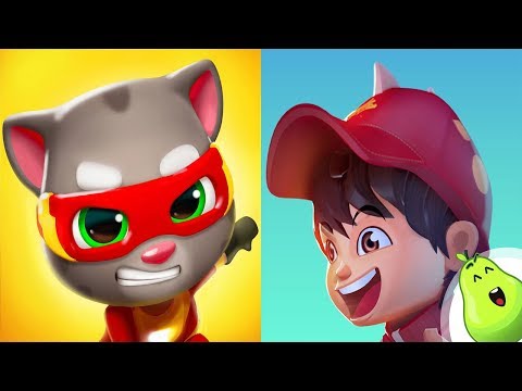 Talking Tom Hero Dash VS BoBoiBoy Galaxy Run