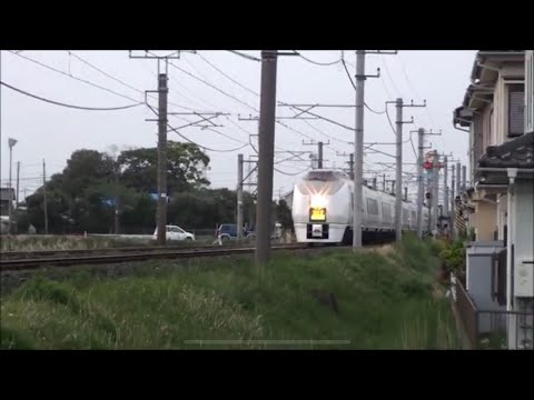 651系スーパーひたち　高速走行　2011年4月
