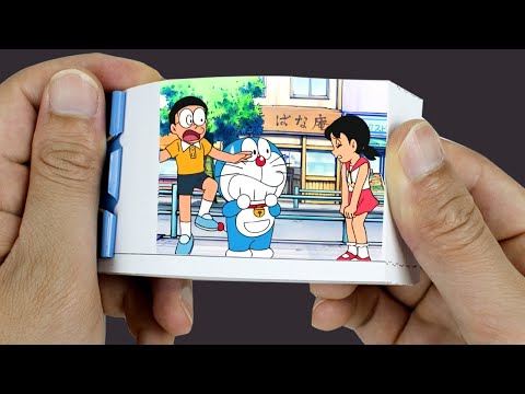 Doraemon : Nobita uses a prop to make Shizuka's skirt shorter