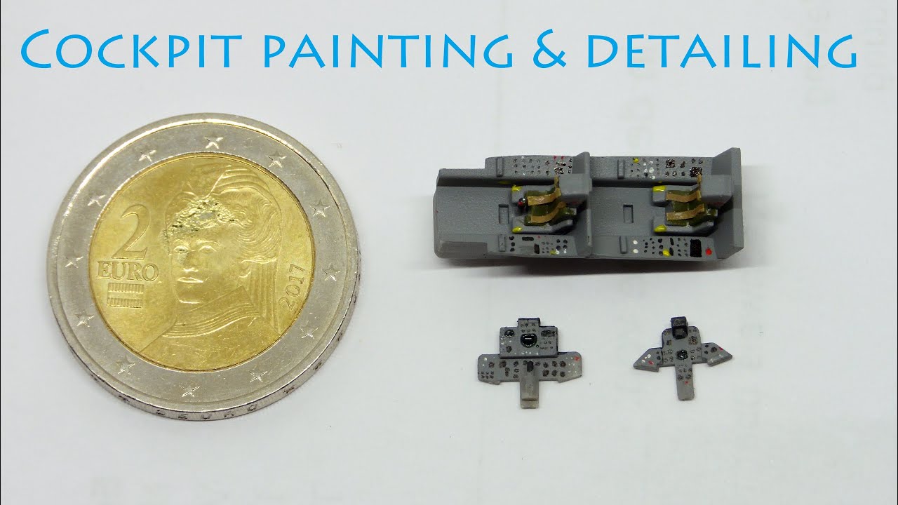 Scale Modeling Basics #3: Cockpit painting & detailing