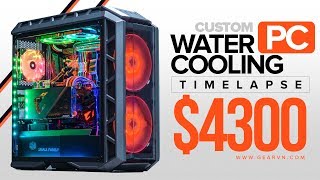 Timelapse Build | PC sử dụng tản nhiệt nước Custom trị giá 95 triệu đồng | GVN Golem 1080 Ti