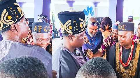 You Will Not Be Ashamed! Yoruba Actor Dele Odule Prays For Kunle Afod At At His Birthday Party