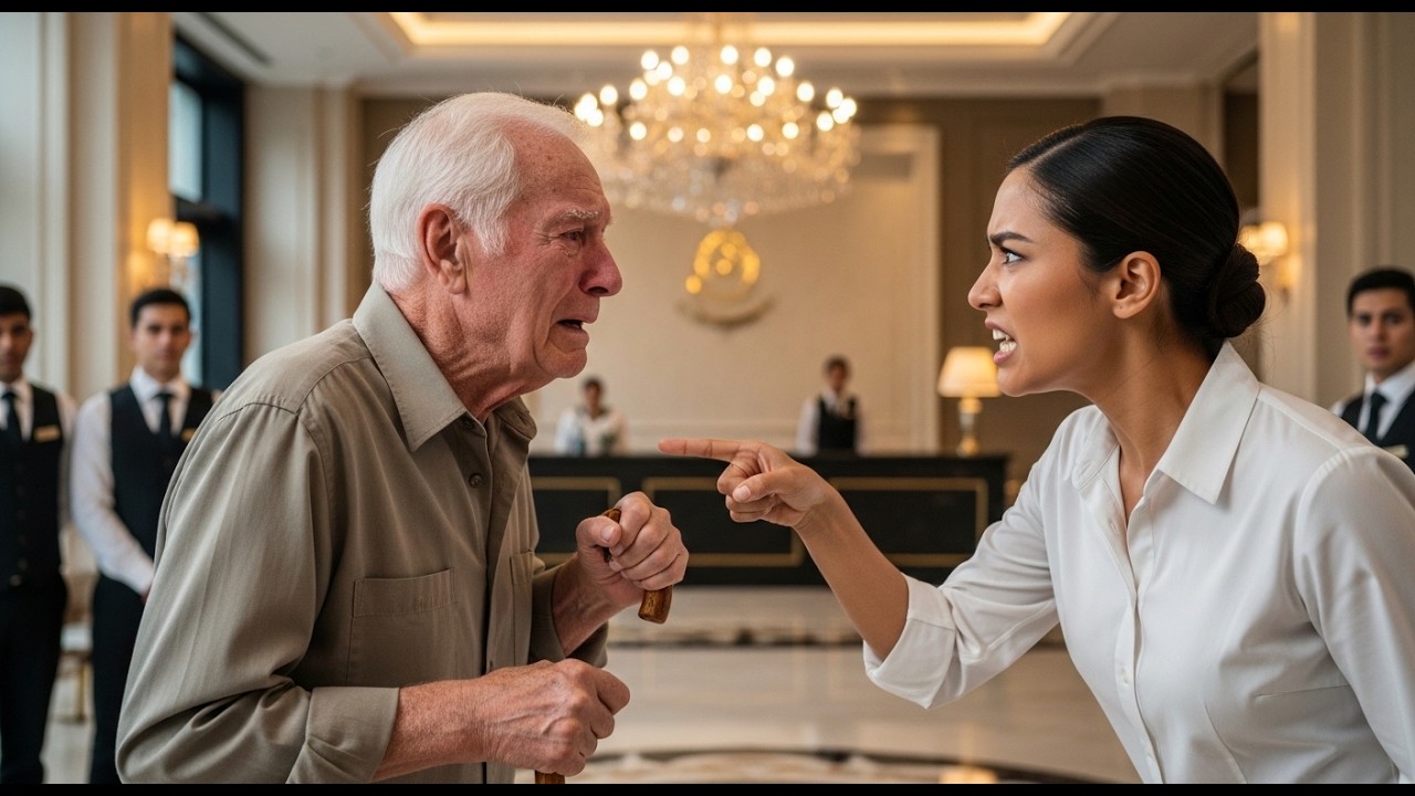 ظن الجميع أنه متسول... لكنه تبيّن أنه مالك الفندق بأكمله! 😱